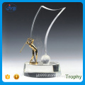 Sport Gift Use Custom Crystal Golf Trophy with Free Engraving
